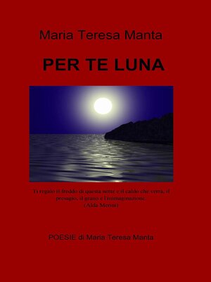 cover image of PER TE LUNA